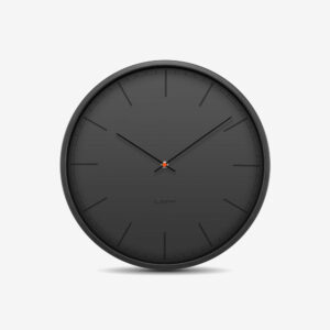 Huygens Tone35 Wall Clock Black & Office Clock