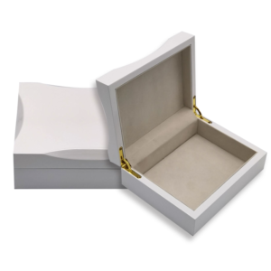 White wooden box for the opposite sex