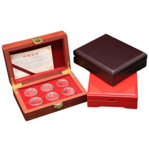 Commemorative coin wooden box