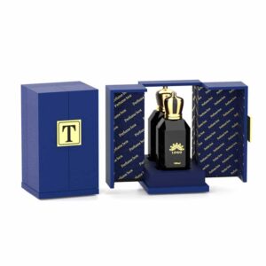 Double-door bestselling blue perfume leather case